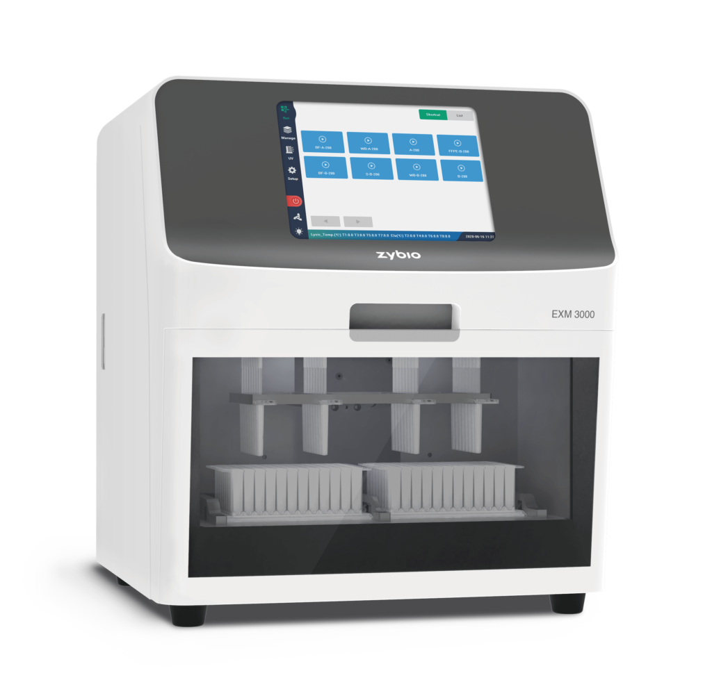 Sistema de Aislamiento de Acidos Nucleicos EXM3000 Zybio